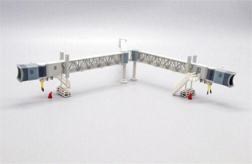 JC Wings Transparent Double channel boarding bridge for B747/A350 1:200 MODEL