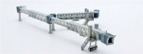 JC Wings Transparent Double channel boarding bridge for B747/A350 1:400 Model