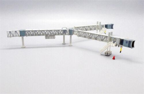 JC Wings Transparent Double channel boarding bridge for B747/A350 1:200 MODEL